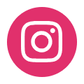 Pink Instagram logo on black background