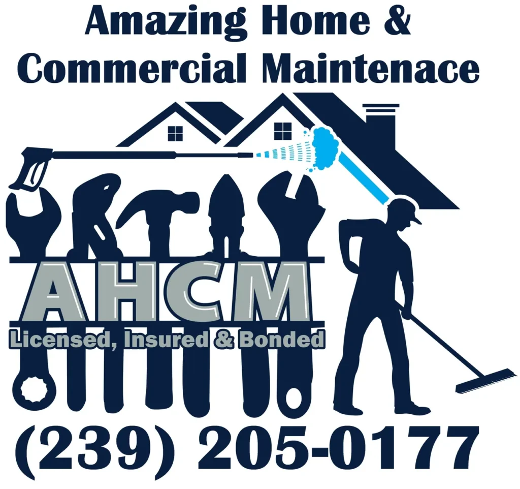 AHCM home and commercial maintenance company logo
