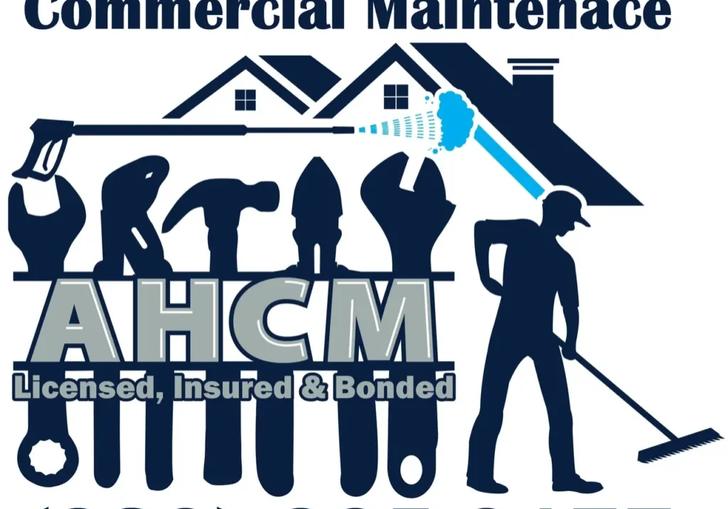 AHCM home and commercial maintenance company logo